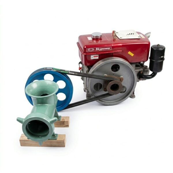 Pelletizer & Meat Grinder Machines diesel engine 175 model