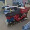 13hp engine Chaff Cutter & Grain Crusher with a Conveyor Belt & Cyclone Dust Collector.